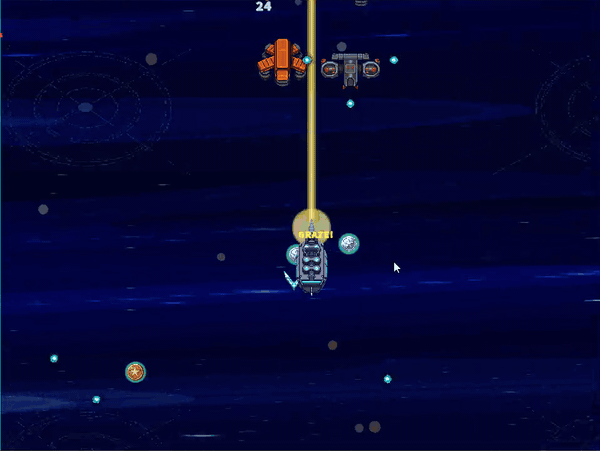 Vanguard — Screen-piercing laser